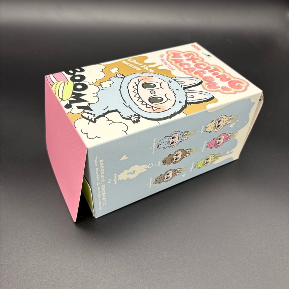 POP MART LABUBU The Monsters Exciting Macaron Plush Doll w/ Supreme Outfit & box - Picture 2 of 5